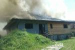 Požiar drevodomu v obci Konská, okres Lipovský Mikuláš