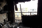Požiar bytu v Košiciach, na Ovručskej ulici